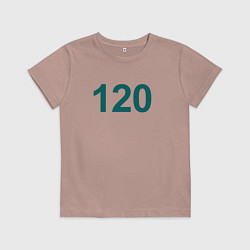 Детская футболка 120 - Игра в кальмара