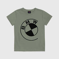 Детская футболка БМВ значок