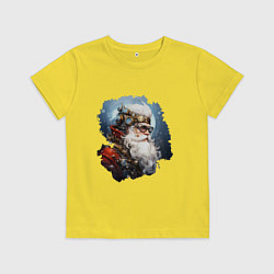 Детская футболка Санта Клаус стимпанк