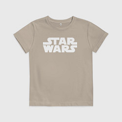 Детская футболка Star wars logo