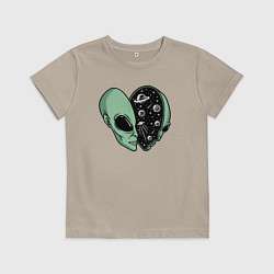 Детская футболка Space alien