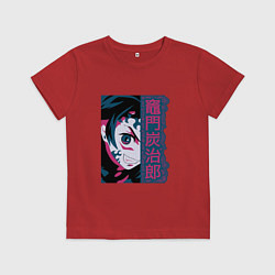 Детская футболка Клинок рассекающий демонов Тандзиро боец