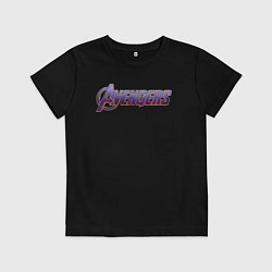 Детская футболка Avengers endgame logo