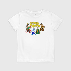 Детская футболка Все персонажи Деревни дураков