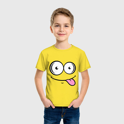 Детская футболка Кайфушки / Желтый – фото 3