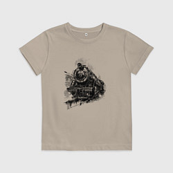 Детская футболка Прибытие паровоза