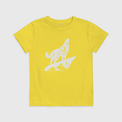 Детская футболка Space wolf