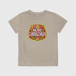 Детская футболка Merry christmas
