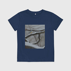 Детская футболка Синица на ветке
