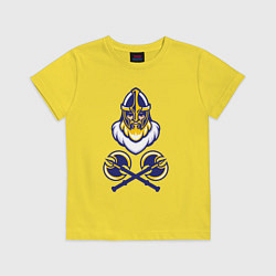 Детская футболка Викинг и секиры