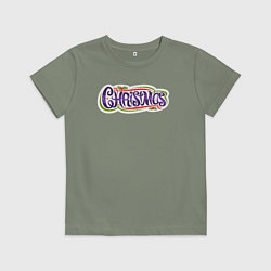 Детская футболка Рождество рядом