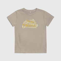 Детская футболка Merry christmas holidays