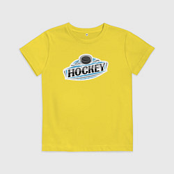 Детская футболка Play hockey