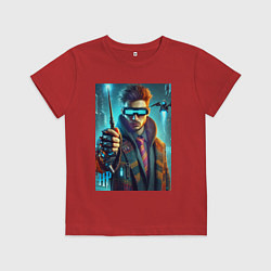 Детская футболка Повзрослевший Гарри Поттер - нейроарт