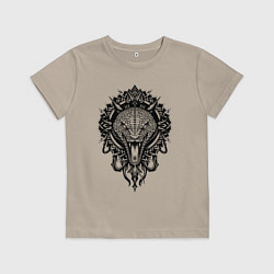 Детская футболка Графичная змея