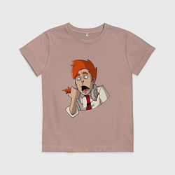 Детская футболка Нервный диспетчер из Каламбур: Крутое пике