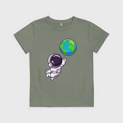 Детская футболка Прикосновение планеты