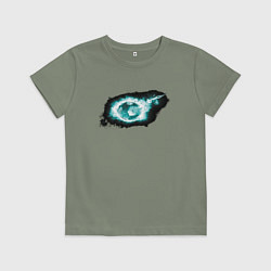 Детская футболка Горящий мяч