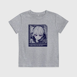 Детская футболка Девушка с пурпурным взглядом