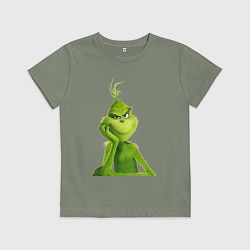 Детская футболка Гринч что-то замышляет