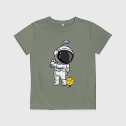 Детская футболка Космический гольф