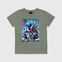 Детская футболка Sonic-Venom - ai art fantasy