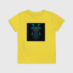 Детская футболка Японская маска самурая