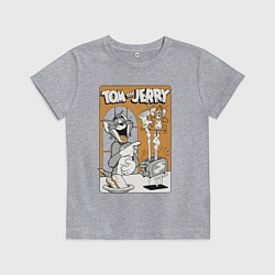 Детская футболка Том и Джерри - тосты