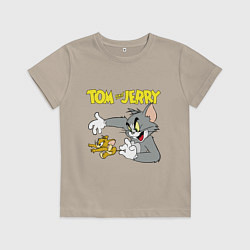 Детская футболка Том и Джерри - кот и мышь