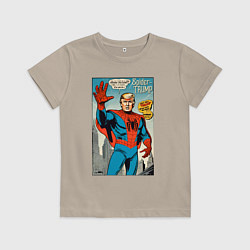 Детская футболка Spider-Trump - retro