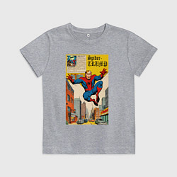 Детская футболка Spider-Trump superhero