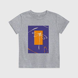 Детская футболка Силуэт стрекозы-коллаж