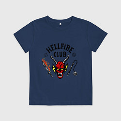 Детская футболка Stranger things - hellfire club