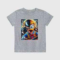 Детская футболка Venom-Duck - ai art fantasy