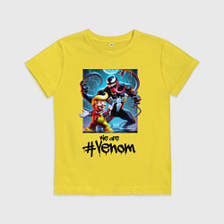 Детская футболка Donald Trump and Venom - meme