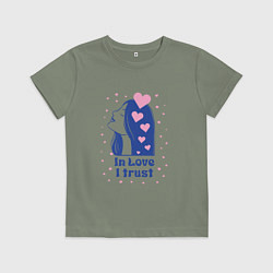 Детская футболка Верю в любовь