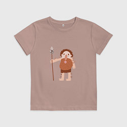 Детская футболка Пещерный человек