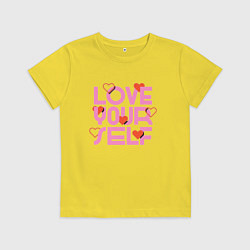 Детская футболка Love yourself