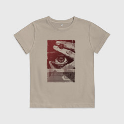 Детская футболка Глаз с пальцами