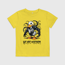 Детская футболка Venom-Duck - meme