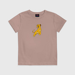 Детская футболка Симба пара Налы - Король лев