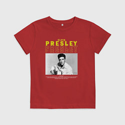 Детская футболка Элвис Пресли и его роспись