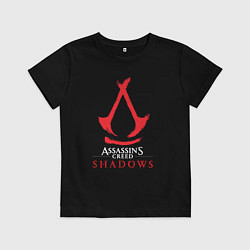 Детская футболка Assassins Creed Shadows - badge