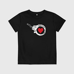 Детская футболка Навсегда парное - наручник