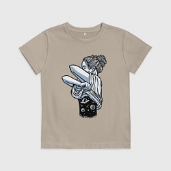 Детская футболка Космическая красотка