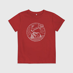 Детская футболка Камень и якорь