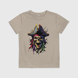 Детская футболка Пиратский череп