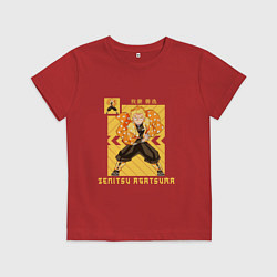 Детская футболка Клинок рассекающий демонов Зеницу в атаке