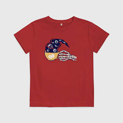 Детская футболка Кофейный космос