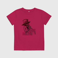Детская футболка Понурый чумной доктор